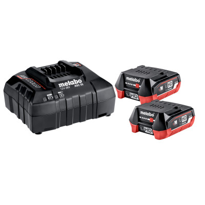 Metabo LiHD 12V 4,0 Ah (2 akumuliatoriai) – akumuliatorių ir įkroviklio komplektas