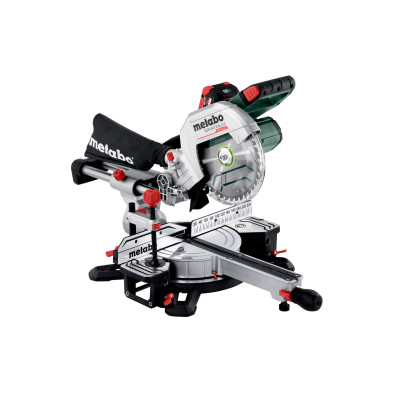 Metabo akumuliatorinės skersinio pjovimo staklės KGS 18 LTX BL 216, 2 × 8 Ah