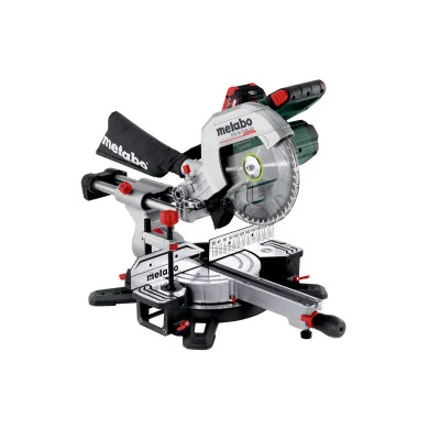 Metabo akumuliatorinės skersinio pjovimo staklės KGS 18 LTX BL 254, 2 × 8 Ah