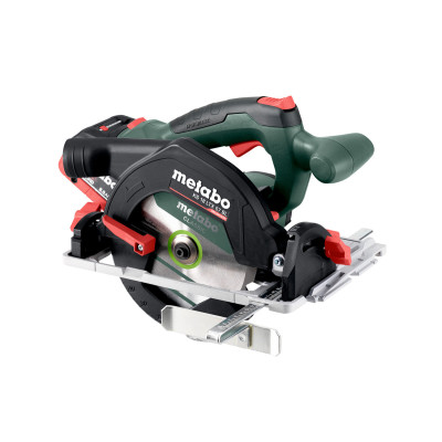Metabo akumuliatorinis diskinis pjūklas KS 18 LTX 57 BL, 2 × 8,0 Ah, metaBOX lagaminas