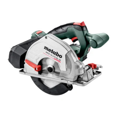 Metabo metalo pjovimo diskinis pjūklas MKS 18 LTX BL 58, be akumuliatoriaus ir įkroviklio, su lagaminu