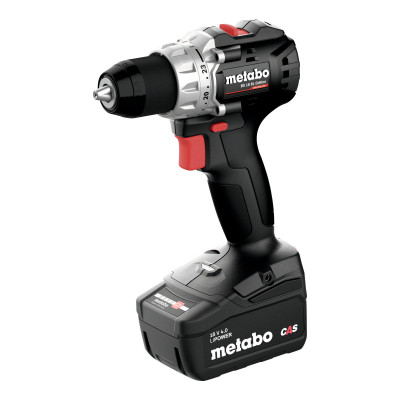 Metabo akumuliatorinis gręžtuvas-suktuvas BS 18 BL, 1 × 4,0 Ah, dėžėje