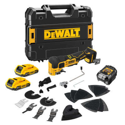 DeWalt akumuliatorinis daugiafunkcinis įrankis DCS358D2 – 3 × akumuliatorius