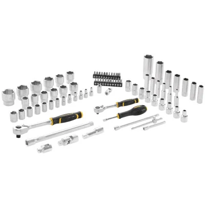 Stanley galvučių ir terkšlių rinkinys FMMT82826-1 (1/4″ + 1/2″, 81 vnt.)