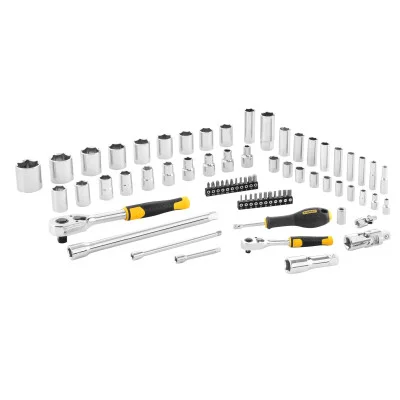 Stanley galvučių ir terkšlių rinkinys STMT82831-1 (1/4″ + 1/2″, 72 vnt.)