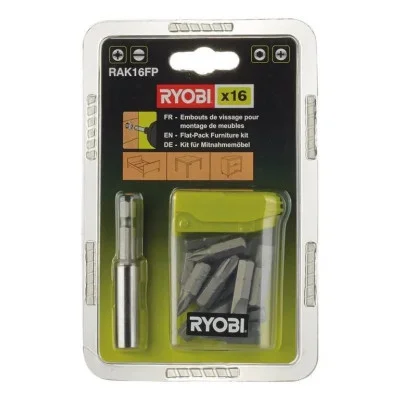 Ryobi sukimo antgalių rinkinys RAK16FP (16 vnt.)