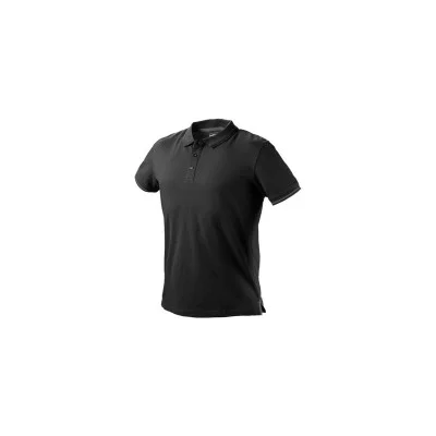Neo Tools medvilniniai polo marškinėliai 81-659-M (juoda, M)