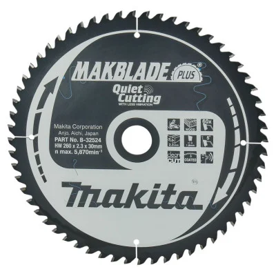 Makita diskinio pjūklo diskas MAKBLADE PLUS (260 mm, 60, 30 mm)