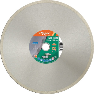 Norton deimantinis pjovimo diskas PRO Ceramic (250 mm, 25,4 mm)