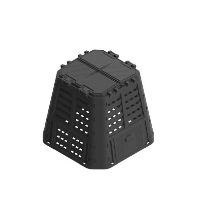 Patrol sodo kompostavimo dėžė KOMPOST480CZAPG003 (480 l, juoda)