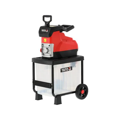 Yato elektrinis šakų smulkintuvas YT-852371 (55 l, 2800 W, 45 mm)