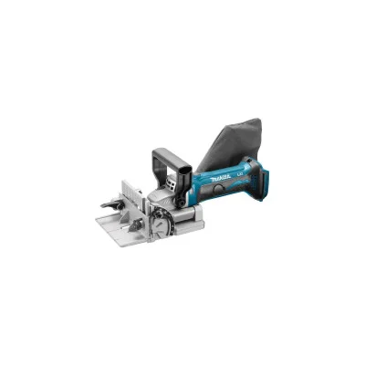 Makita akumuliatorinė plokščiųjų kaiščių freza DPJ180RFJ (18 V, 2 × 3,0 Ah)