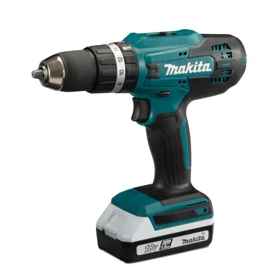 Makita akumuliatorinis smūginis gręžtuvas-suktuvas HP488D008 (18 V, 2 × 2,0 Ah)