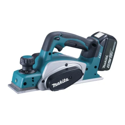 Makita akumuliatorinis medienos oblius DKP180RTJ (18 V, 2 × 5,0 Ah)