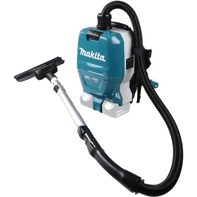 Makita akumuliatorinis kuprinės tipo dulkių siurblys DVC261ZX11 (2 × 18 V, 2 l)