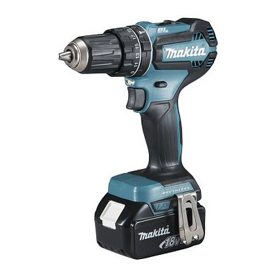 Makita akumuliatorinis smūginis gręžtuvas-suktuvas DHP485FJX1 (18 V, 2 × 3,0 Ah)