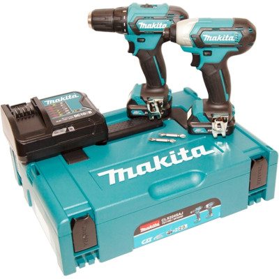 Makita akumuliatorinių įrankių komplektas CLX224SAJ (12 V, 2 × 2,0 Ah)