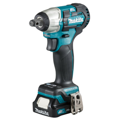 Makita akumuliatorinis smūginis veržliasukis TW160DSAE (12 V, 2 × 2,0 Ah)