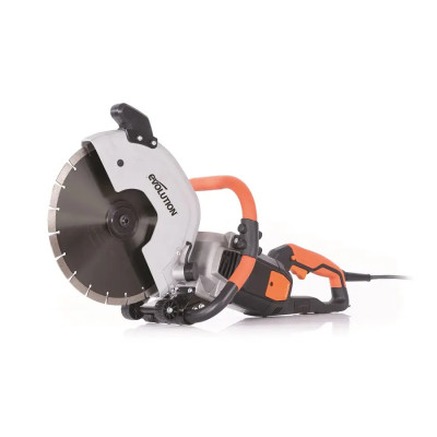 Evolution elektrinė rankinė betono pjaustyklė R300DCT (2400 W, 300 mm)