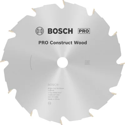 Bosch diskinio pjūklo diskas Construct Wood 2608640634 (210 × 30 mm, 14)