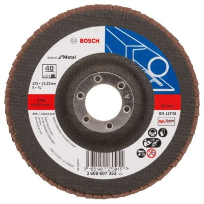 Bosch vėduoklinis šlifavimo diskas X551 2608607353