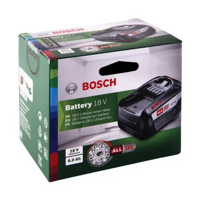 Bosch ličio jonų akumuliatorius PBA 18V 6.0Ah W-C (18 V, 6,0 Ah)
