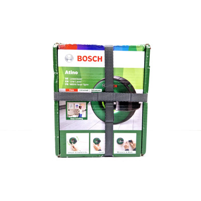 Bosch lazerinis linijų nivelyras su matavimo juosta ATINO SET
