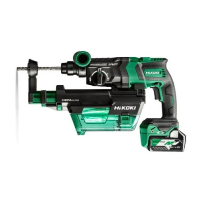 Hikoki akumuliatorinis perforatorius DH36DPE WEZ (36 V, 2 × 2,5 Ah)