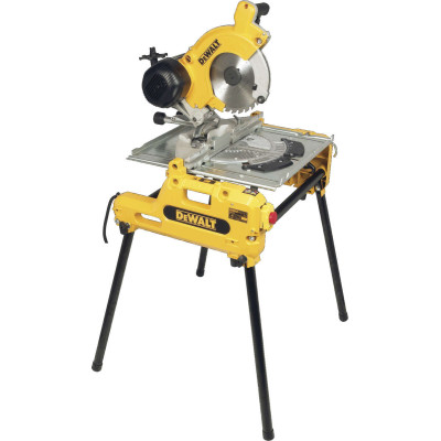 DeWalt kombinuotos skersinio ir išilginio pjovimo staklės DW743N (2000 W, 250 mm)