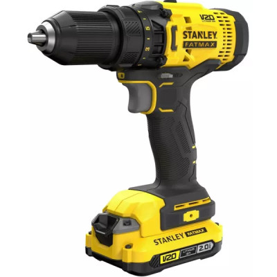 Stanley akumuliatorinis gręžtuvas-suktuvas FatMax V20 SFMCD700D2A (18 V, 2 × 2,0 Ah)