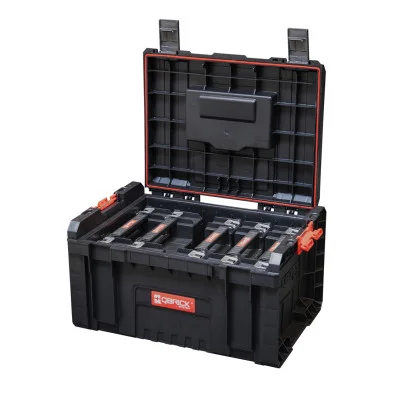 QBRICK modulinių įrankių dėžių rinkinys SYSTEM PRO TOOLBOX + 5 × TWO ORGANIZER MULTI (6 vnt.)