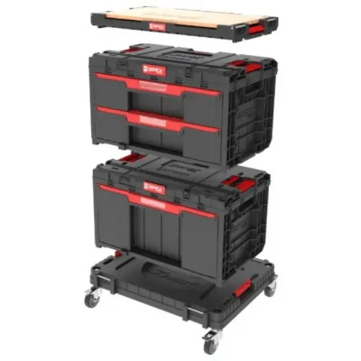 QBRICK modulinė įrankių stalčių sistema SYSTEM ONE 2.0 WORKSHOP DRAWERS SET NO. 6