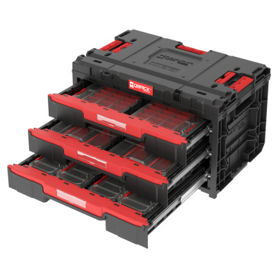 QBRICK modulinė įrankių stalčių sistema SYSTEM ONE 2.0 DRAWER 3 PROMO (3 stalčiai)