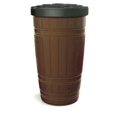 Prosperplast lietaus vandens talpa WATERFORM WOODCAN (265 l, ruda)