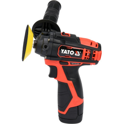 Yato akumuliatorinė poliravimo mašinėlė YT-82903 (12 V, 80 mm, 1 × 2 Ah)
