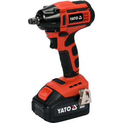 Yato akumuliatorinis smūginis veržliasukis YT-82802 (18 V, 1 × 3,0 Ah)