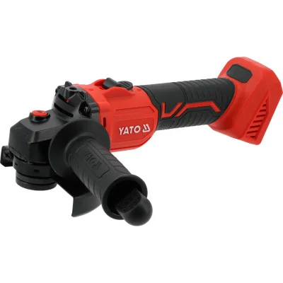 Yato akumuliatorinis kampinis šlifuoklis YT-828253 (18 V, 125 mm) — akumuliatorius ir įkroviklis neįtraukti