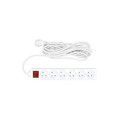 Vorel elektros lizdų ilgintuvas 72535 (balta)