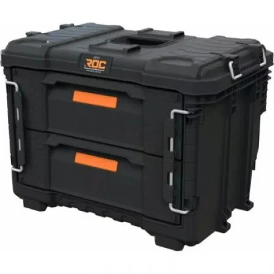 Keter modulinė įrankių stalčių sistema ROC PRO GEAR 2.0 XL 17212781 (2 stalčiai)