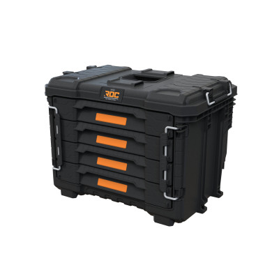 Keter modulinė įrankių stalčių sistema ROC PRO GEAR 2.0 XL 17212782 (4 stalčiai)
