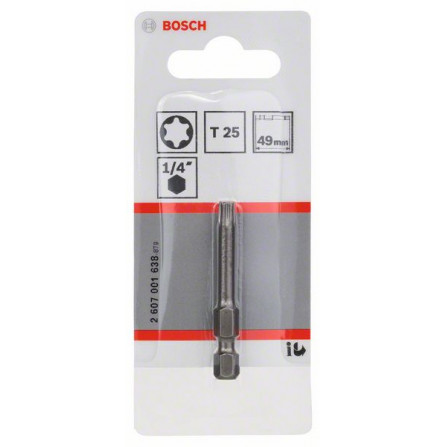 Bosch sukimo antgalis, 1 vnt, T25, 49 mm