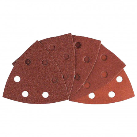 Bosch šlifavimo popierius C430, 93 mm, 60,80,120,180,240 grūdėtumas, 10 vnt.