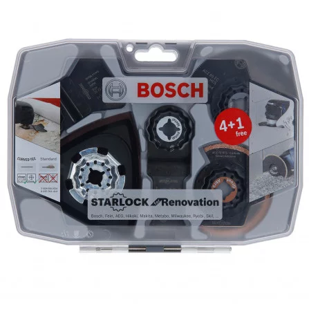 Bosch Starlock daugiafunkcinio įrankio priedų rinkinys, 8 vnt.