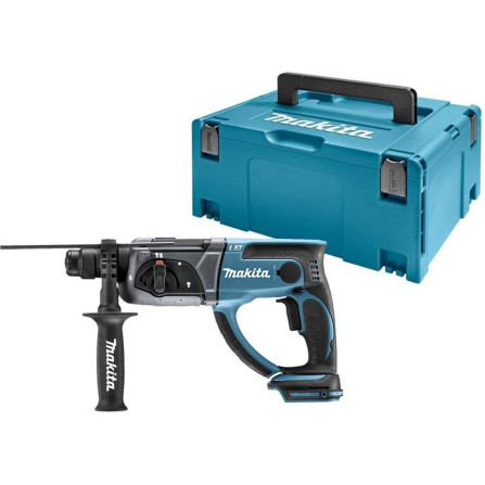 Akumuliatorinis perforatorius Makita DHR202ZJ, 18 V + lagaminas