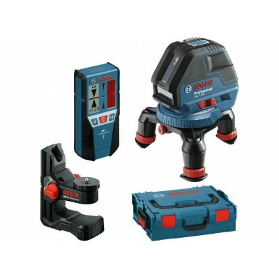 Lazerinis nivelyras Bosch GLL 3-50 (+Lazerinis imtuvas LR2 + Universalus tvirtinimas BM1 +dėžė L-BOXX)