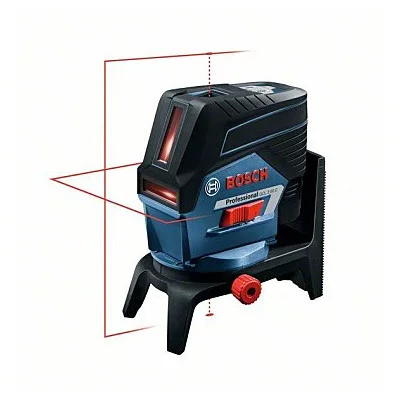 Lazerinis nivelyras Bosch GCL 2-50 C (su 4x (AA) baterijomis, baterijos adapteriu ir BT 150 trikoju)