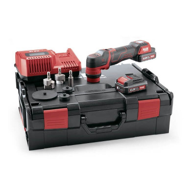 Flex akumuliatorinio ekscentrinio poliruoklio rinkinys PXE 80 10,8-EC/2,5, 10,8 V (2 x 2.5 Ah + įkroviklis)