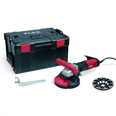 Flex elektrinis betono šlifuoklis LDE16-8 125R,1600 W, 125 mm + lagaminas
