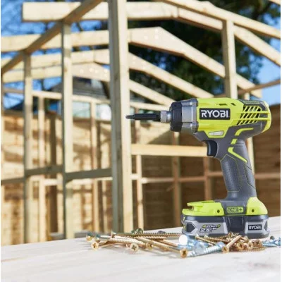 Ryobi akumuliatorinis smūginis suktuvas-gręžtuvas R18ID3-0, 18 V ONE+, 220 Nm (be akumuliatoriaus ir įkroviklio)