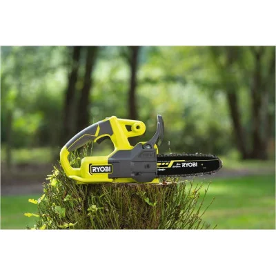Ryobi akumuliatorinis grandininis pjūklas RY18CS20A-0, 20 cm (be akumuliatoriaus ir įkroviklio)